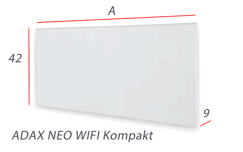 Adax Neo Wifi Kompakt h42