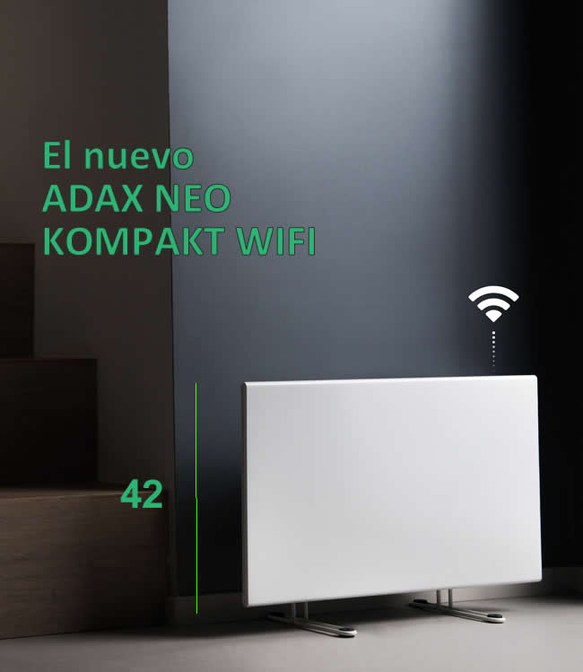 Adax radiador Kompakt novedad